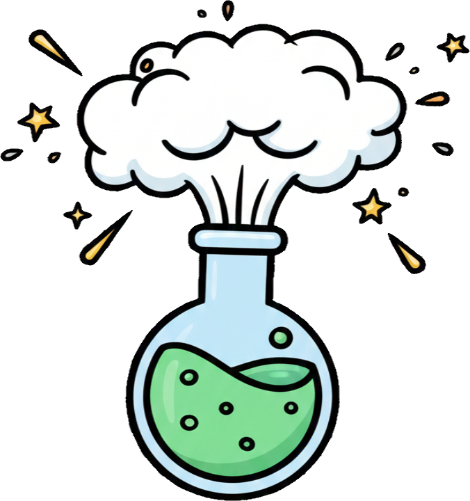 Exploding Lab Beaker